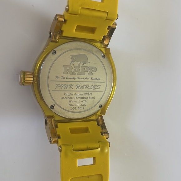 Men's Yellow Watch - Picture 6 of 10